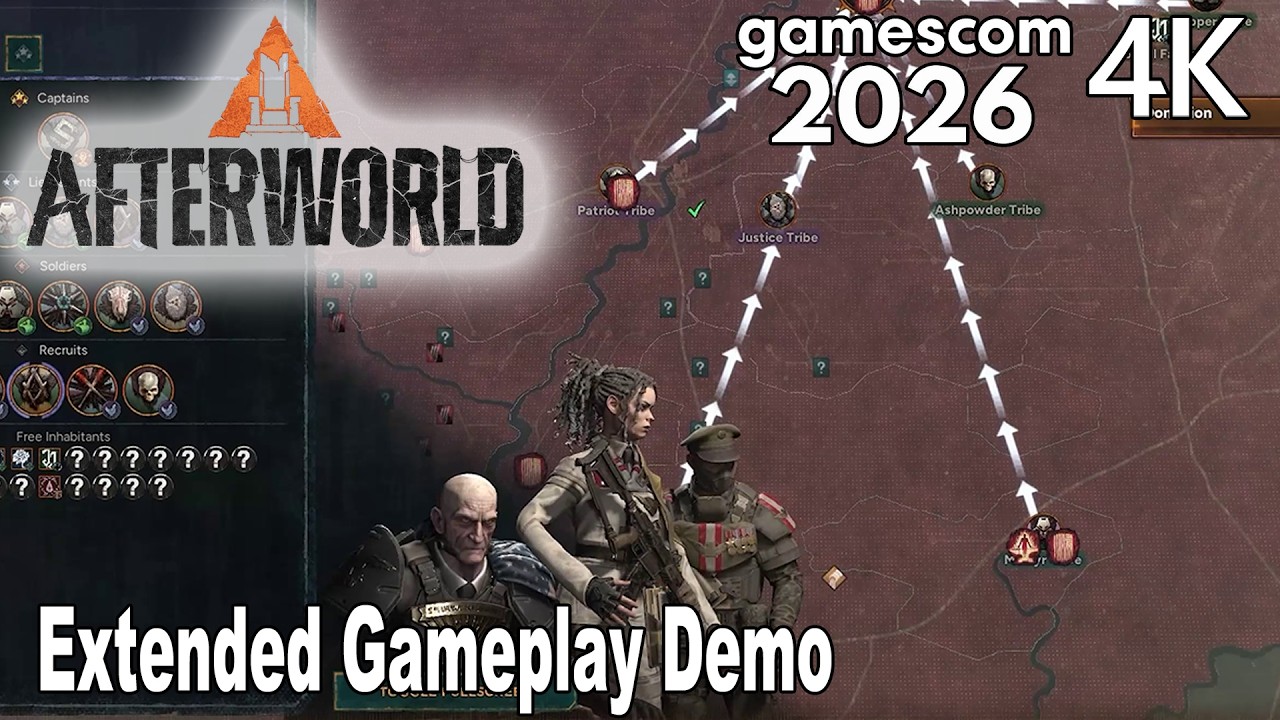 Afterworld Extended Gameplay Demo 4K | gamescom 2026