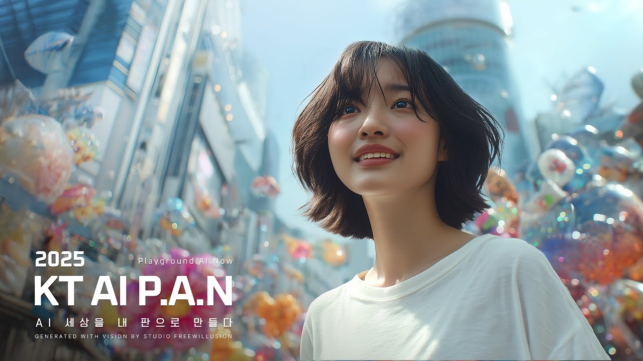 [AI 영상] 2025 KT AI P.A.N 공식 ID 필름 | KT AI Content Festival Official Identity Film | 4K