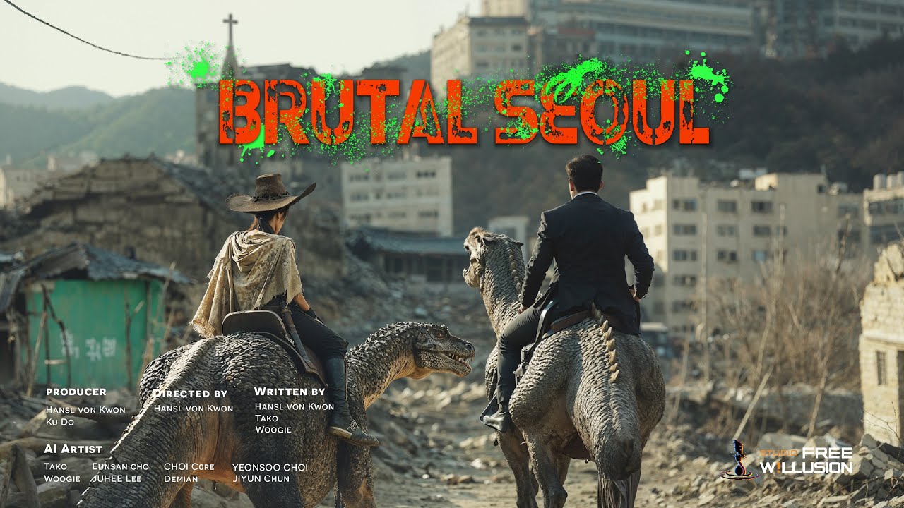 [AI 영화] 브루탈 서울 (Brutal Seoul) | 프로젝트 오딧세이 본상 수상작(2025.02) | 4K