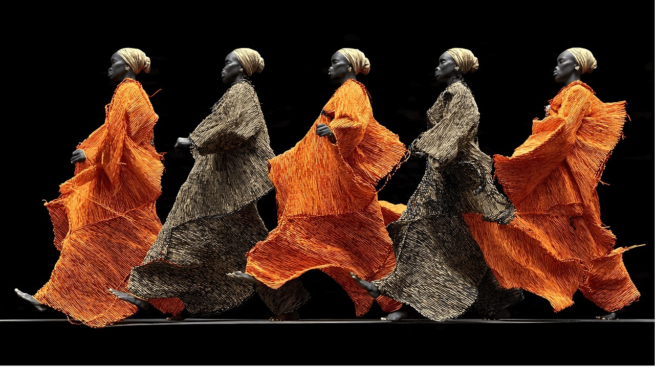 AI Short Film - Surreal Zaouli Dance Music Video 4K (Part III) | The African Drum Awakens