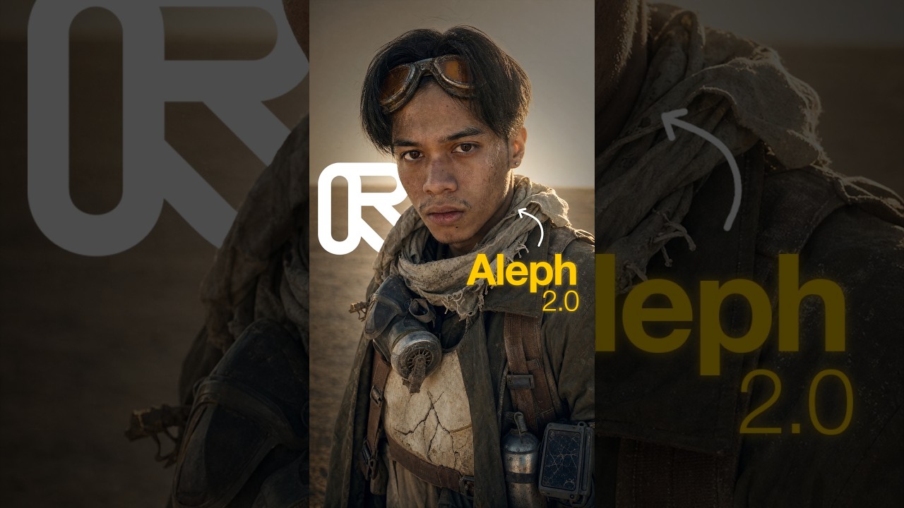 AI Slop if finally OVER! (Runway Aleph 2.0)
