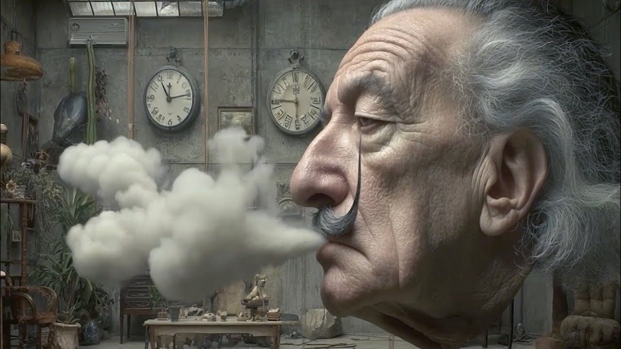 AI Surreal Scenes Video - I met a strange man in Paris