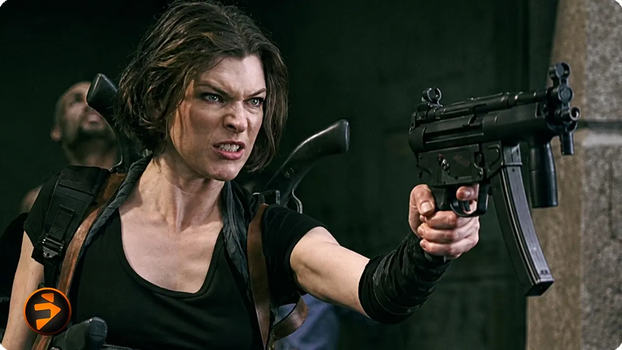 Alice Battles the Zombie Horde | Resident Evil: Afterlife | Best Scenes