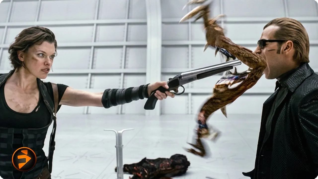 Alice vs. Wesker: Final Showdown | Resident Evil: Afterlife