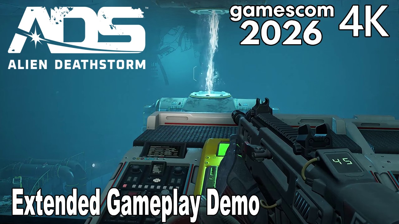 Alien Deathstorm Extended Gameplay Demo 4K | gamescom 2026