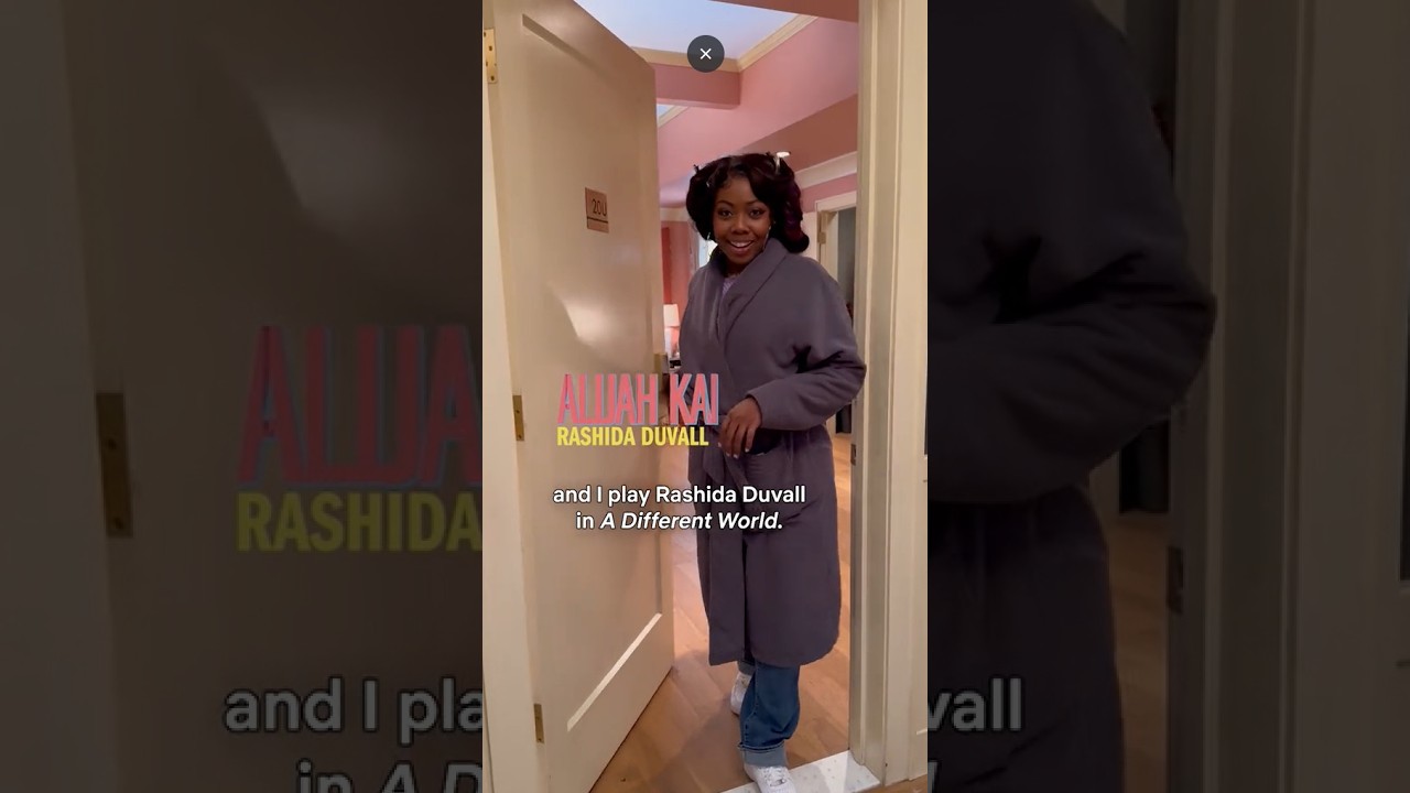 Alijah Kai & Tichina Arnold give us a tour of Gilbert Hall. A Different World premieres Sept 24