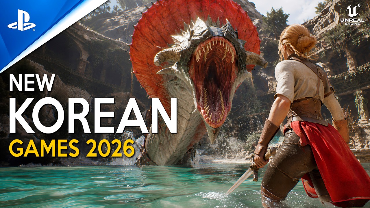 ALL THE BIGGEST Korean Games 2026 | Single Player, Souls-like, Hack and Slash, MMORPG, Co-op