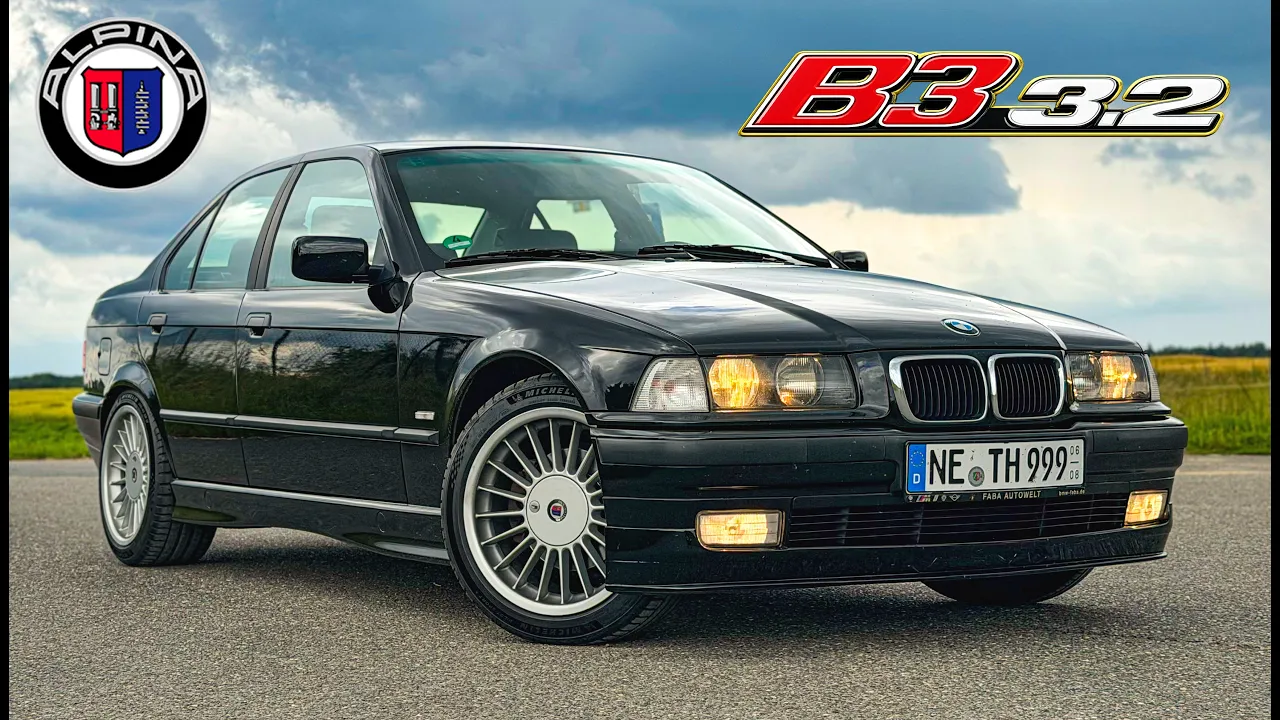 ALPINA B3 3.2 E36 // TOP SPEED REVIEW on AUTOBAHN