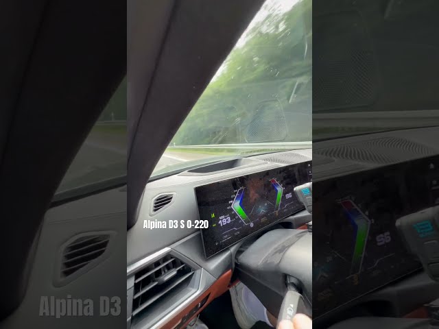 ALPINA D3 S has 700+ NM and is NOT a BMW?!
