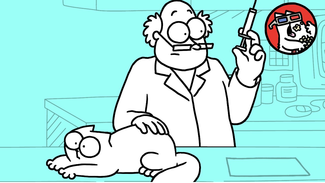 An Eventful Trip to the Vets! | Colour Double Bill | Simon's Cat Extra