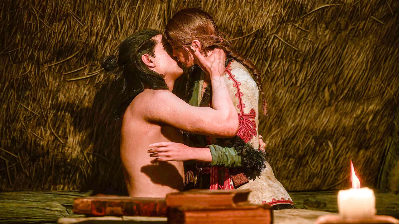 Anca Romance Scene - The Blood of Dawnwalker