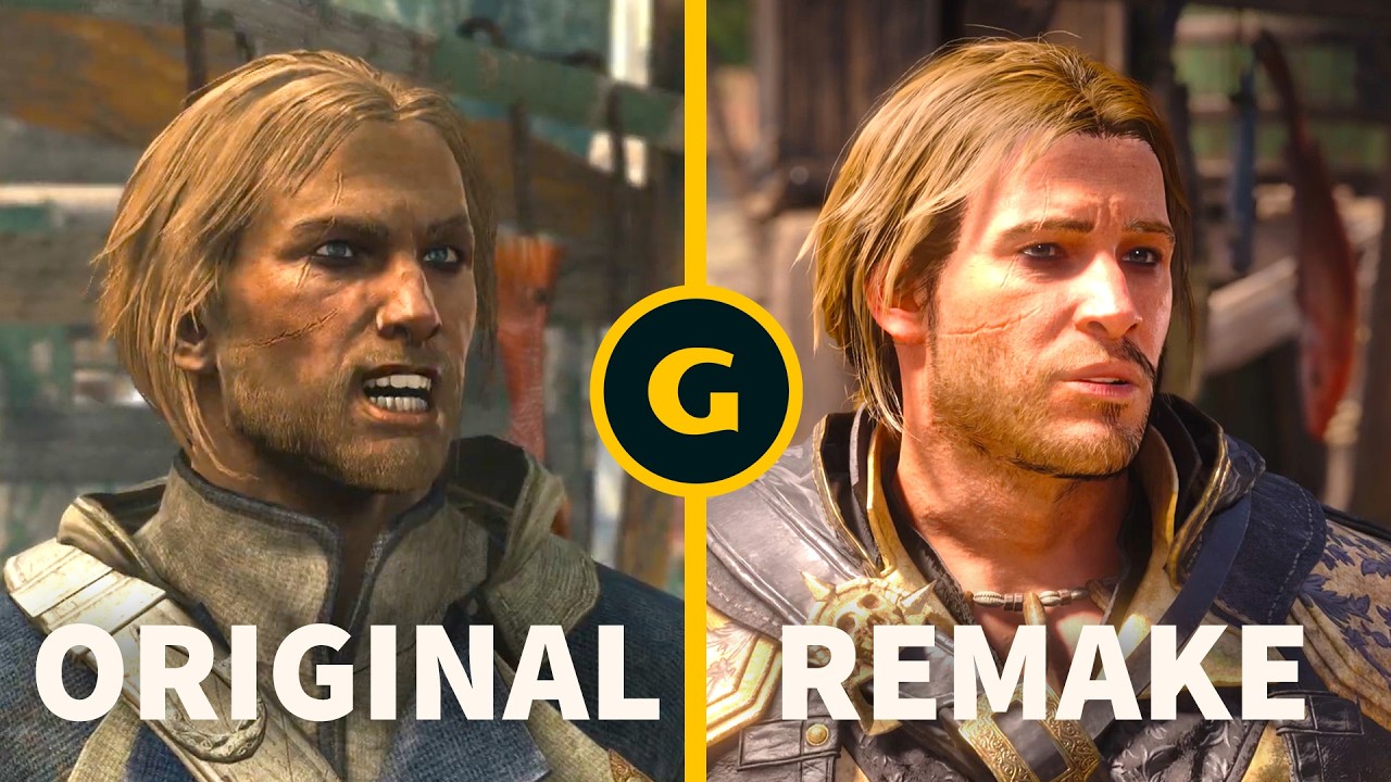 Assassin's Creed Black Flag Original vs Resynced Cutscene Comparison
