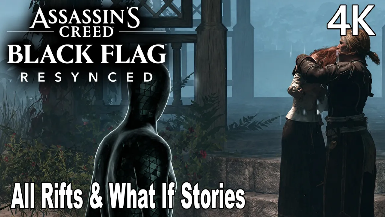 Assassin's Creed Black Flag Resynced All Rifts | What If Scenarios 4K