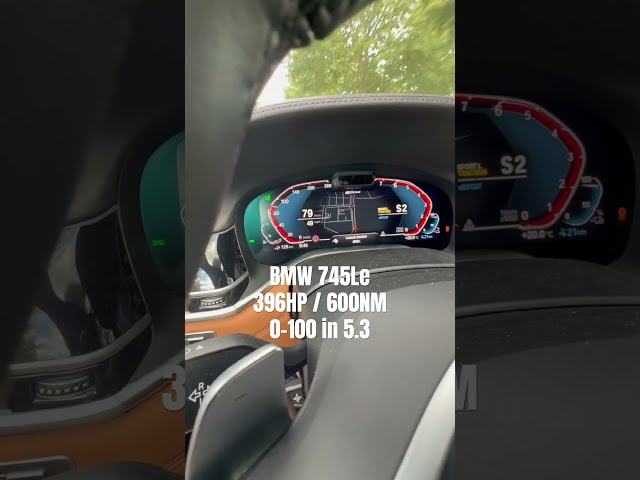 @BMW 745Le 0-100 LAUNCH CONTROL
