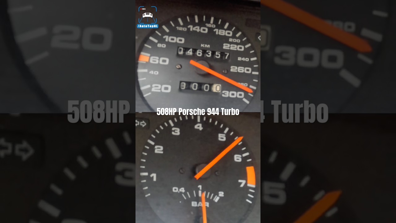 @Porsche 944 Turbo 508HP // 100-280