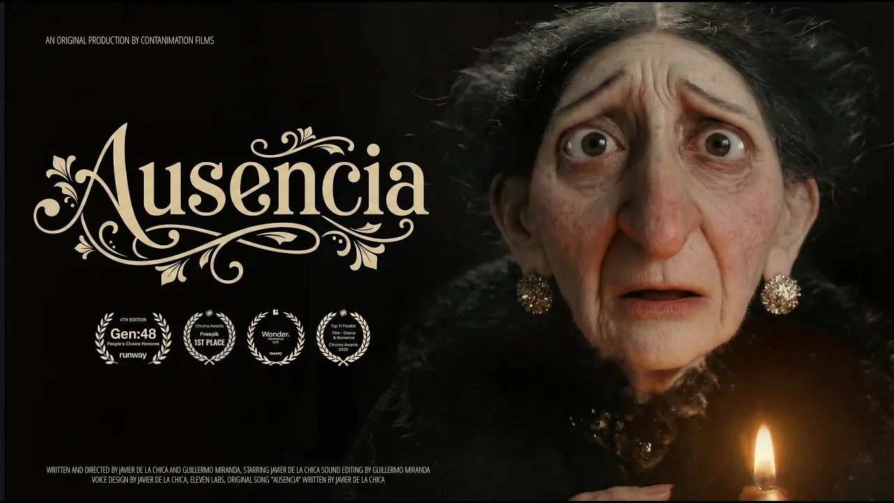 AUSENCIA — ANNIVERSARY REMASTER | AI Short Film by Contanimation