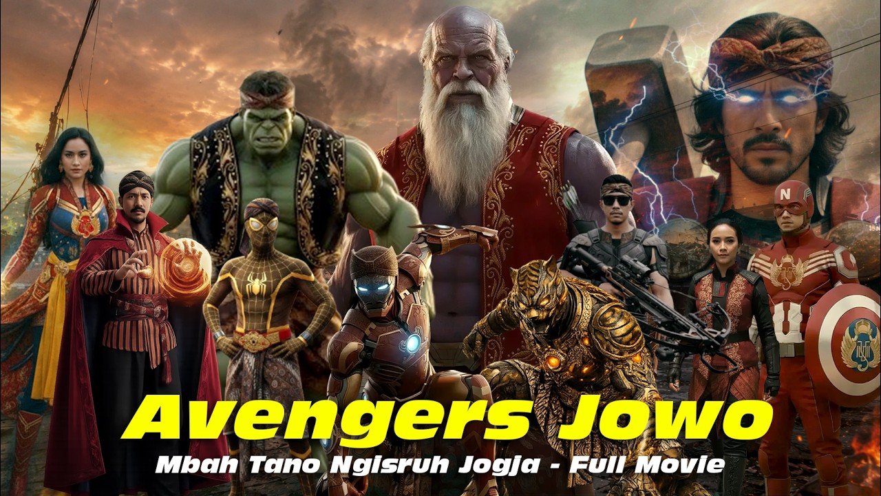 AVENGERS JOWO Full Movie - Mbah Tano Ngisruh Jogja (Film Parody AI) by AntVideograph