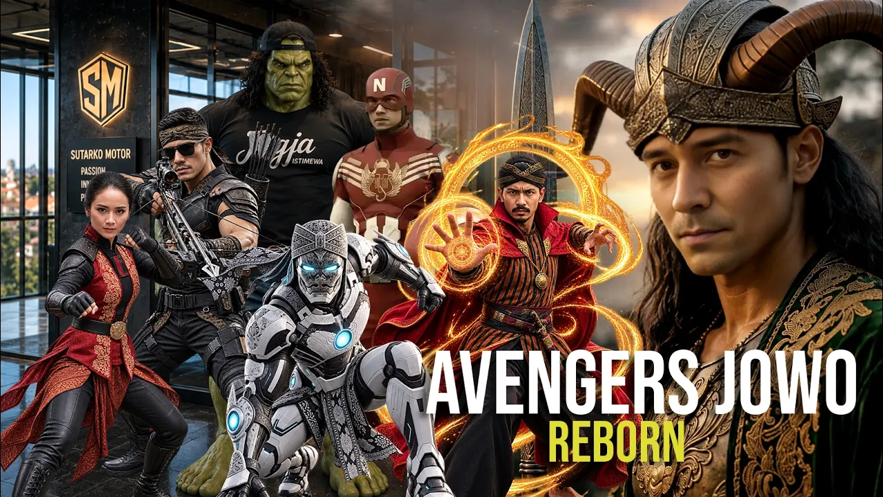 AVENGERS JOWO Reborn Eps.1 (Film Parody Comedy Action AI) by AntVideograph