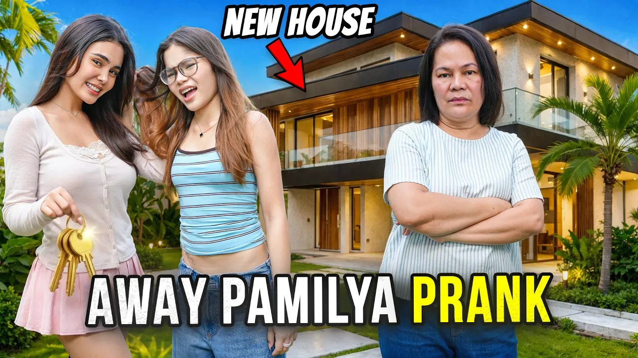 AWAY PAMILYA PRANK + NEW HOUSE | IVANA ALAWI