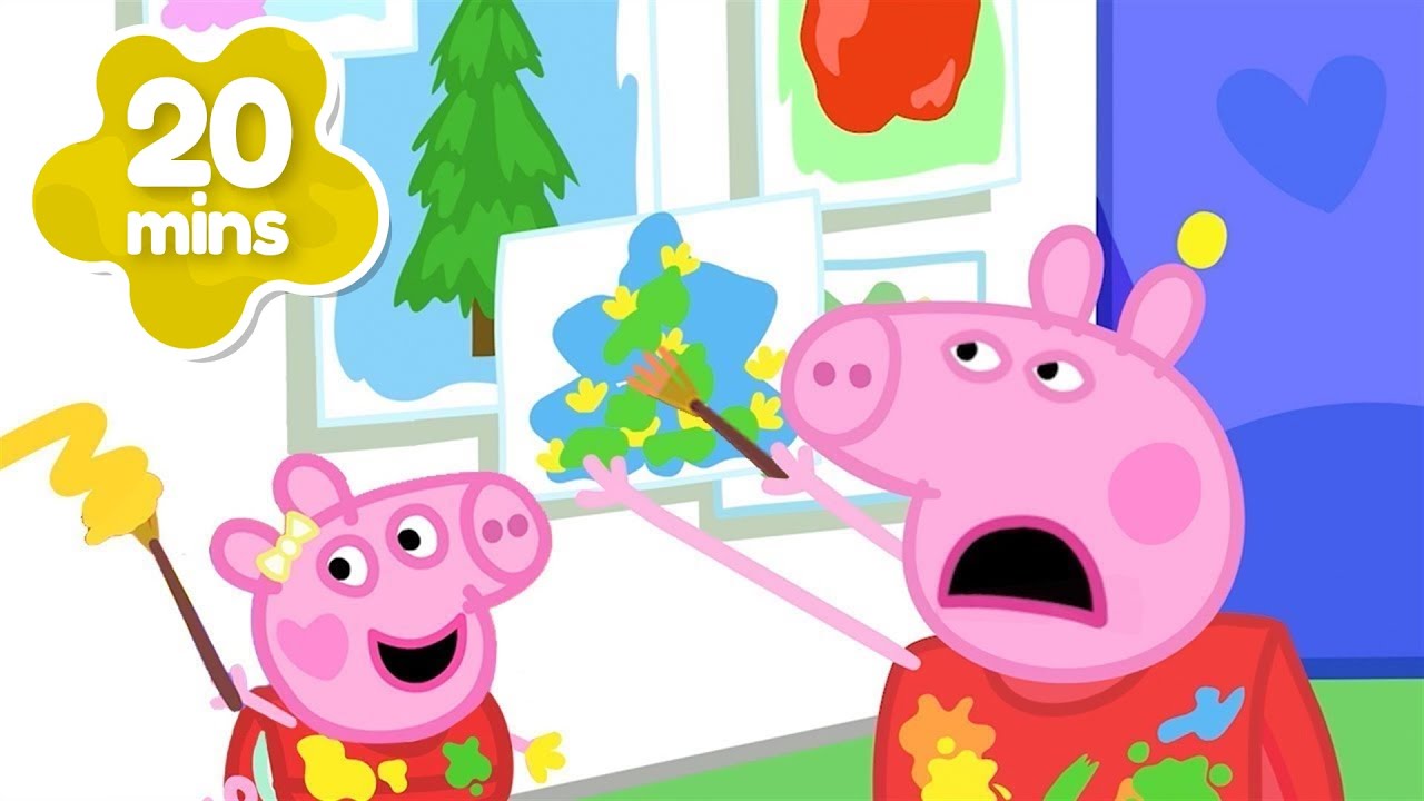 Baby Evie RUINS Peppa's Painting 😫 BRAND NEW Peppa Pig Tales Episodes