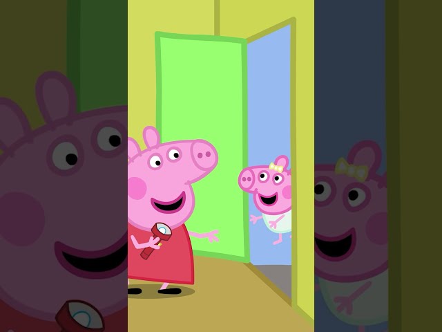 Baby Evie's PLAY House!  #PeppaPig #Shorts