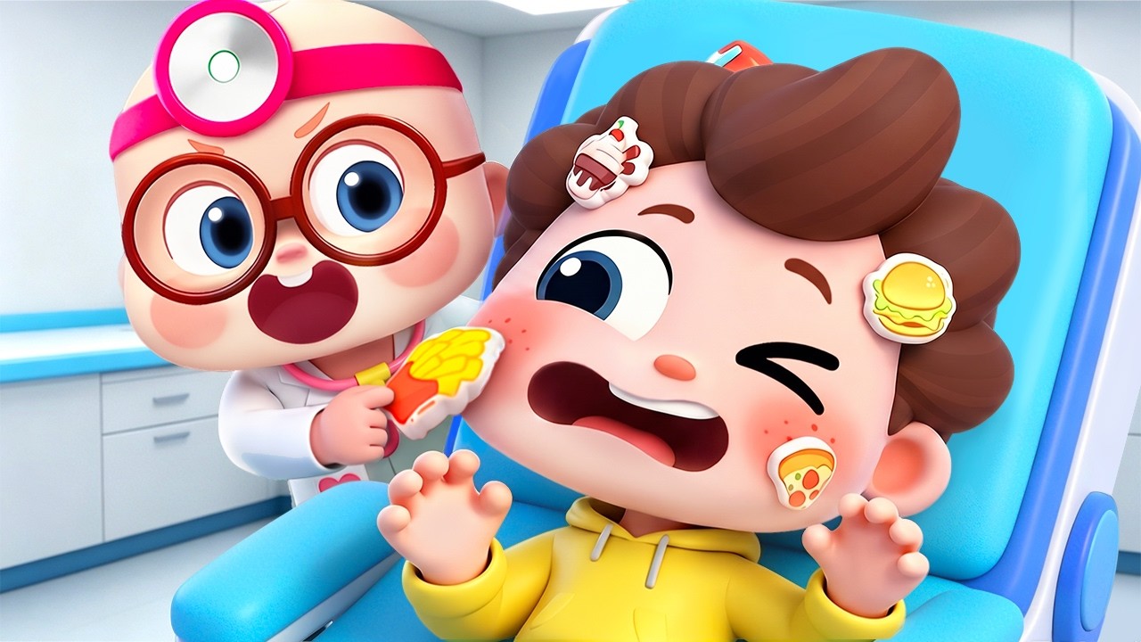 Baby Has Sticker Pox | Learn Good Habits and Healthy Eating | Preschool Songs | BabyBus