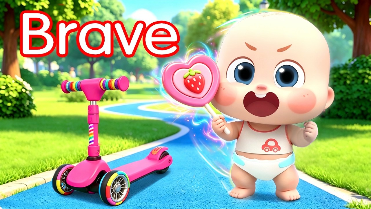 Baby Learns to Be Brave | Courage Song | Good Values for Kids | Preschool Songs | BabyBus