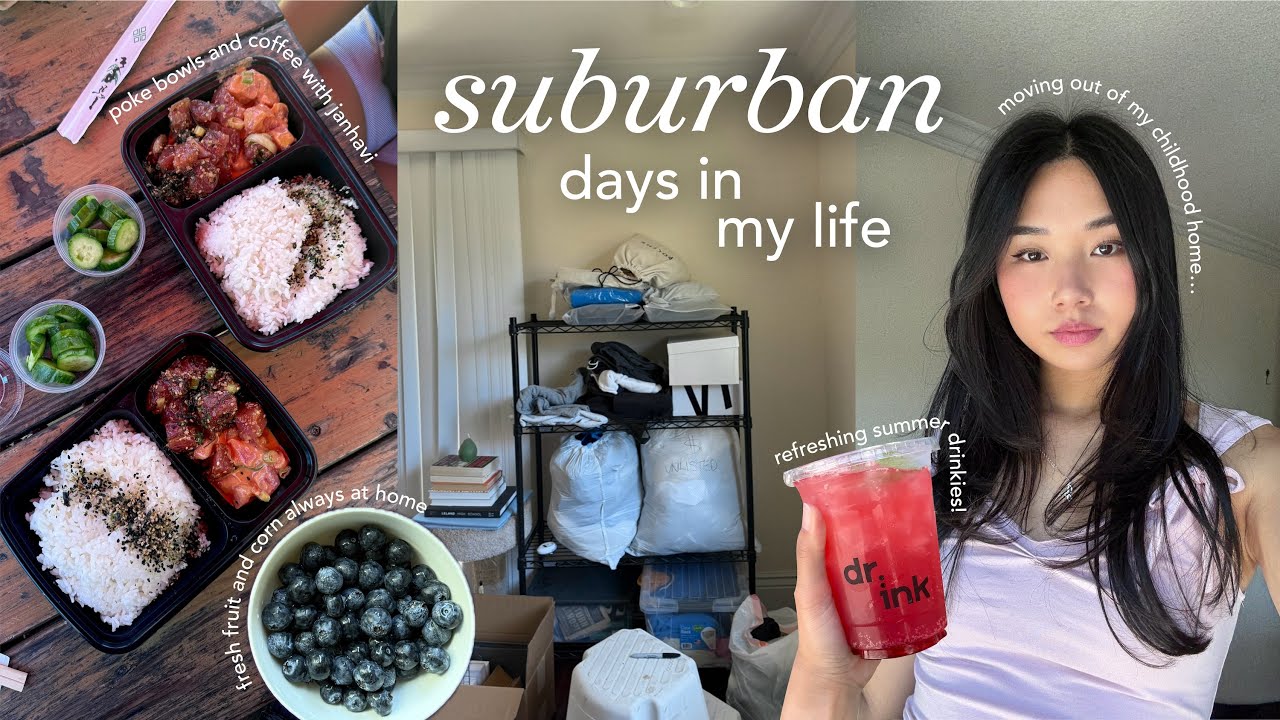 back to the suburbs 🧺🧸 | moving vlog, packing & family meals