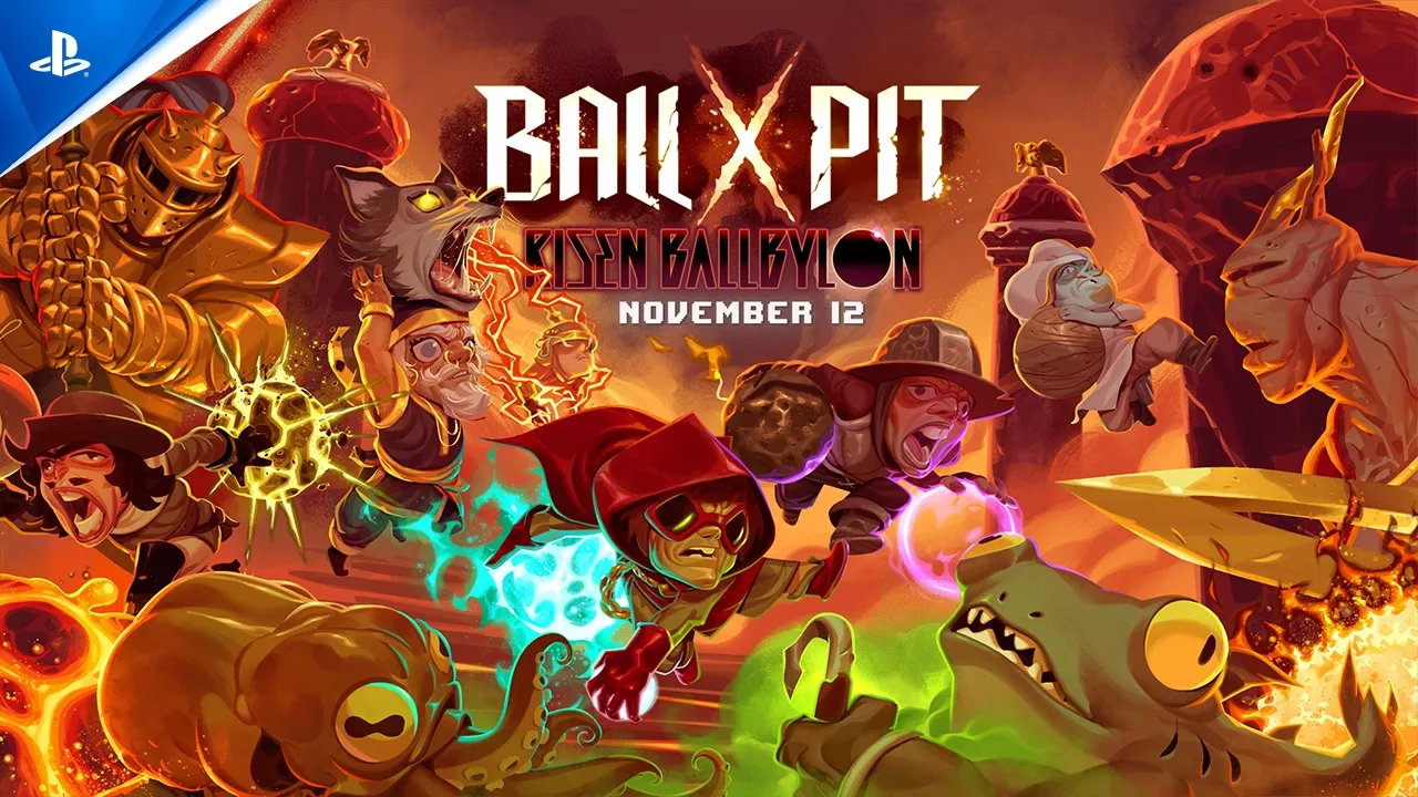 Ball x Pit - Risen Ballbylon Announcement Trailer | PS5 Games