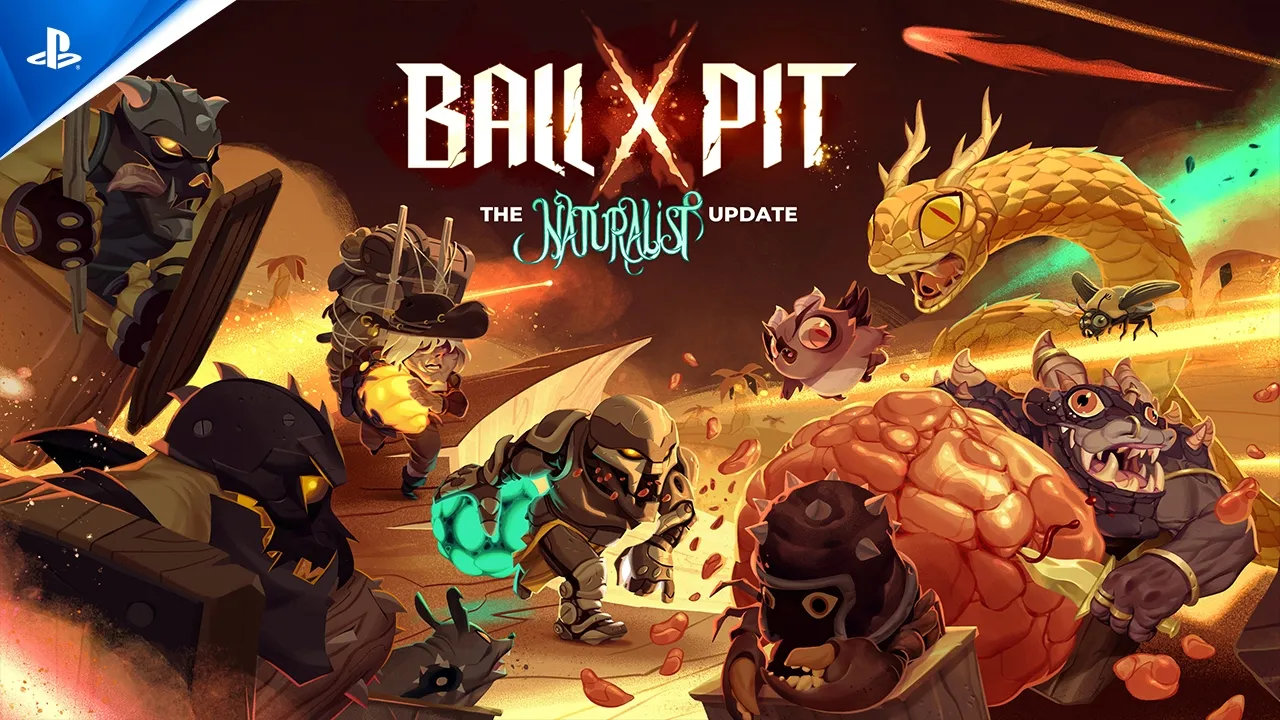 Ball x Pit - The Naturalist Update Launch Trailer | PS5 Games
