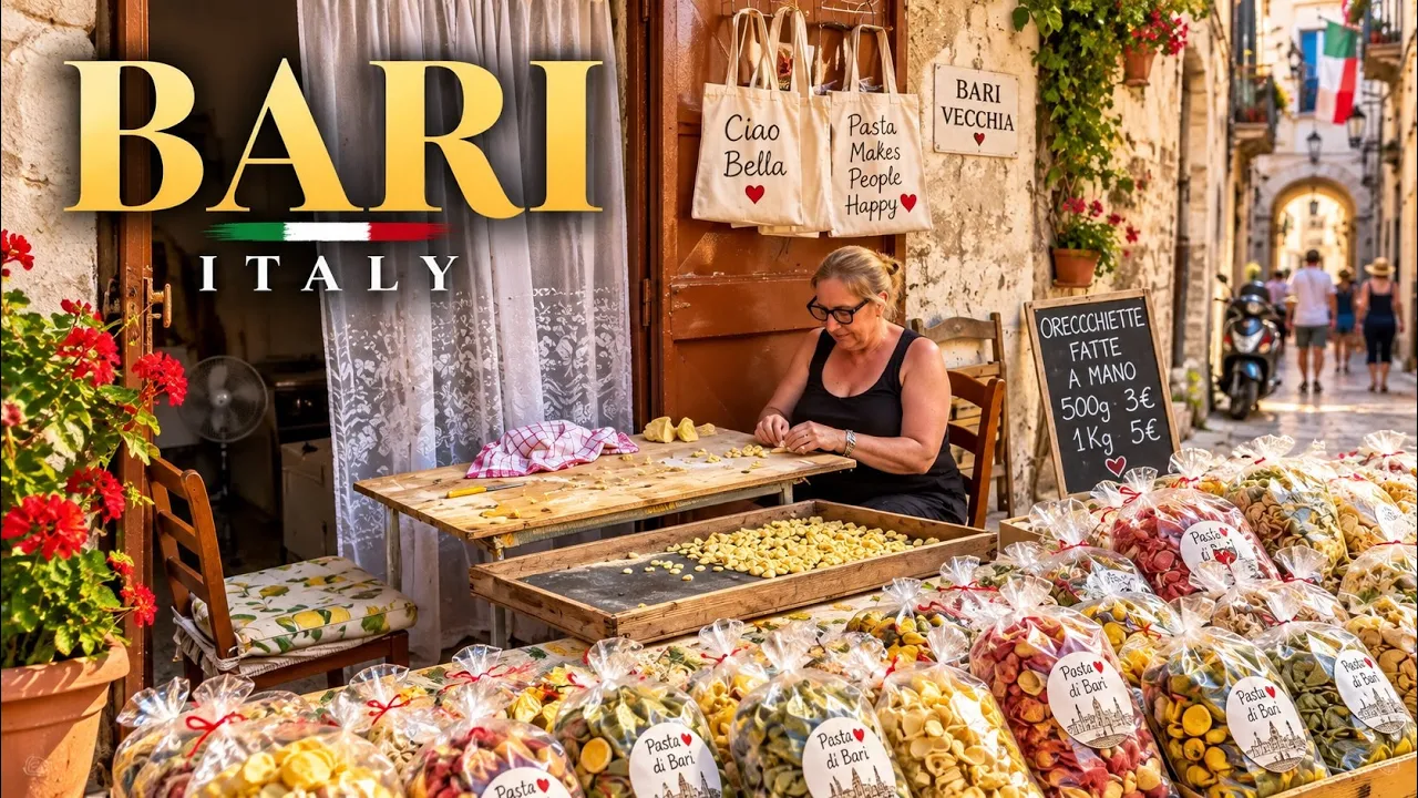 Bari, Italy - September 2026 - 4K HDR Walking Tour