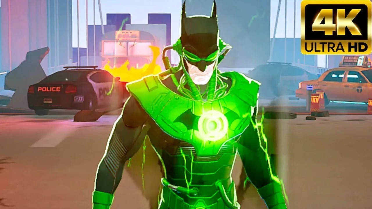Batman Becomes Green Lantern Transformation Scene (2026)