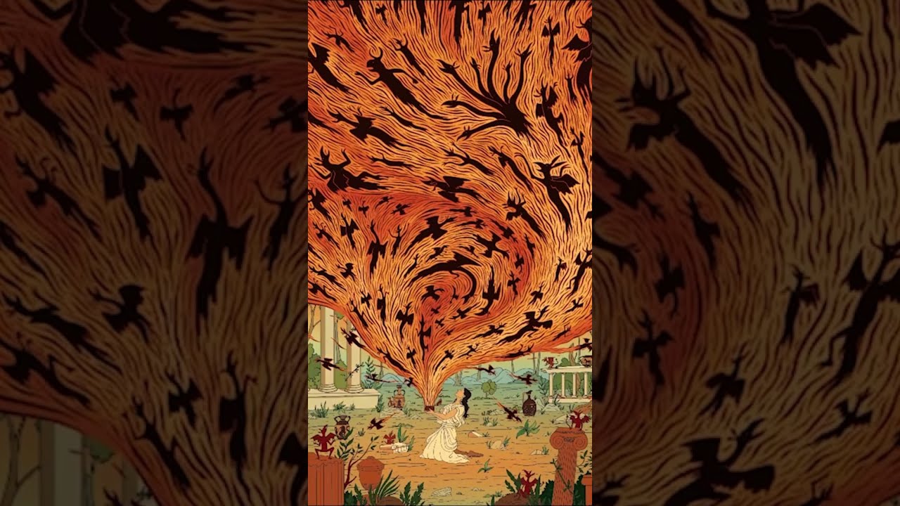 Behind-the-scenes look at illustrator Senne Trip creating the art of Pandora’s Legacy