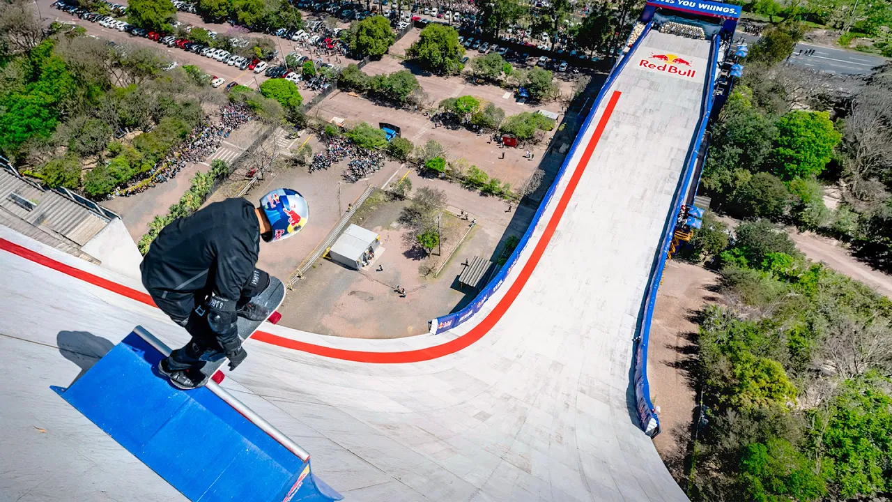 Biggest Skate Ramp EVER (world record)