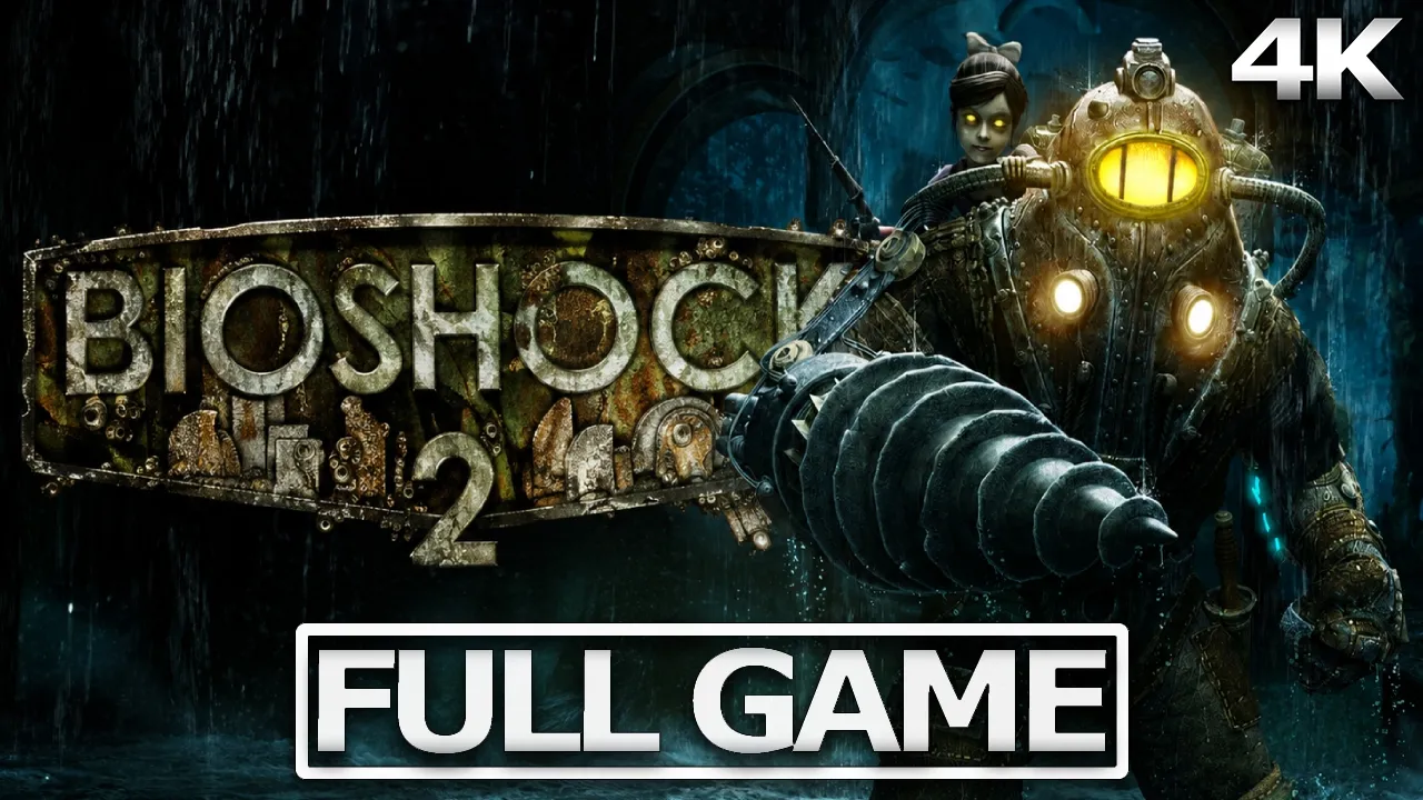 BIOSHOCK 2 + DLC Full Gameplay Walkthrough / No Commentary【FULL GAME】4K 60FPS Ultra HD