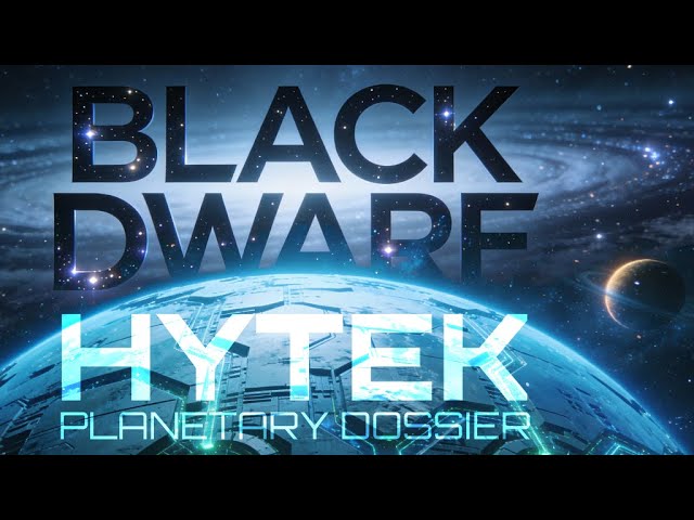 Black Dwarf Planetary Dossier: HYTEK | Runway 4.5 - Text to video edits