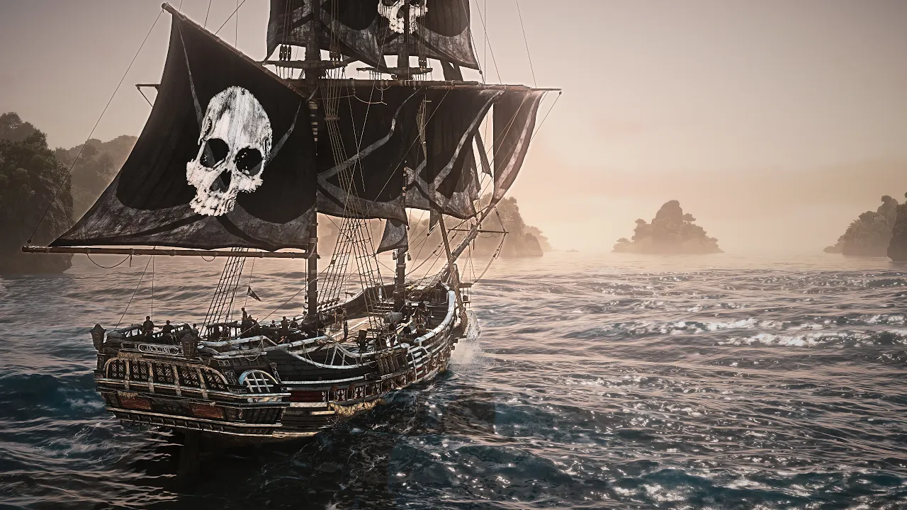 Black Flag Resynced — 3 Hour Cinematic Sailing (Ocean Ambience & All 45 Sea Shanties)