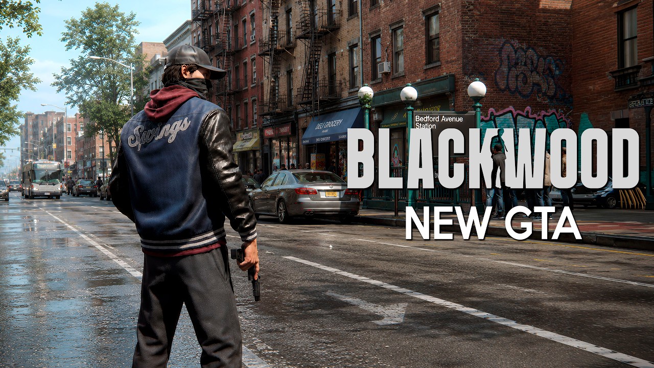 BLACKWOOD First Guns Gameplay Reveal | New Brutal CRIME ACTION Shooter like GTA 6 and MAX PAYNE