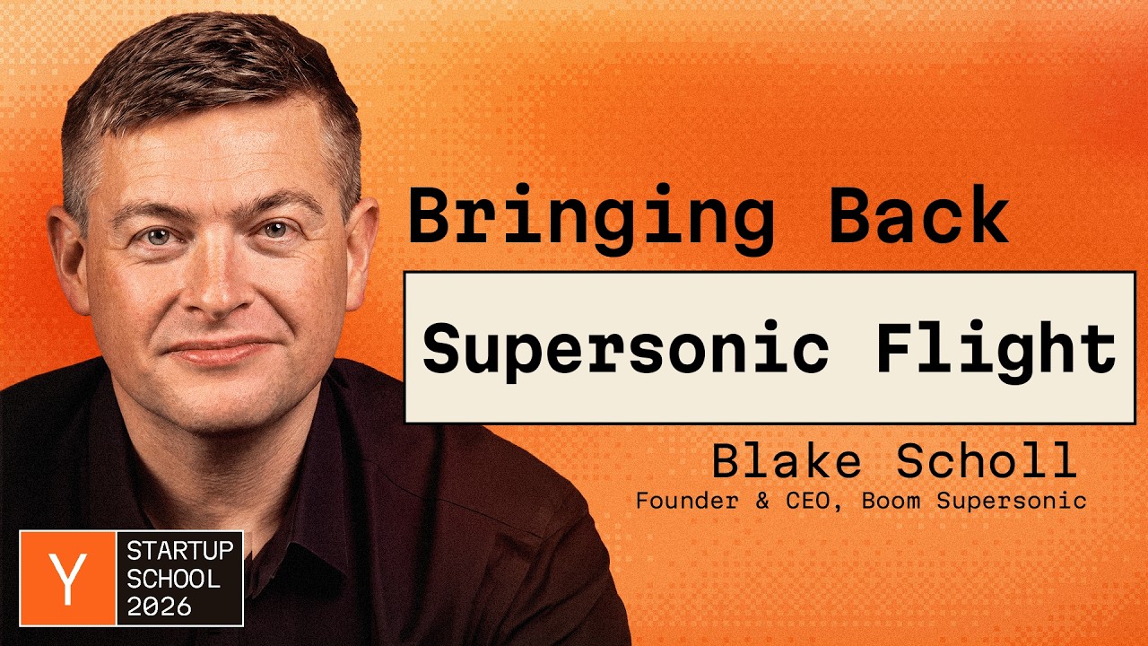 Blake Scholl: How 50 People Built a Supersonic Jet