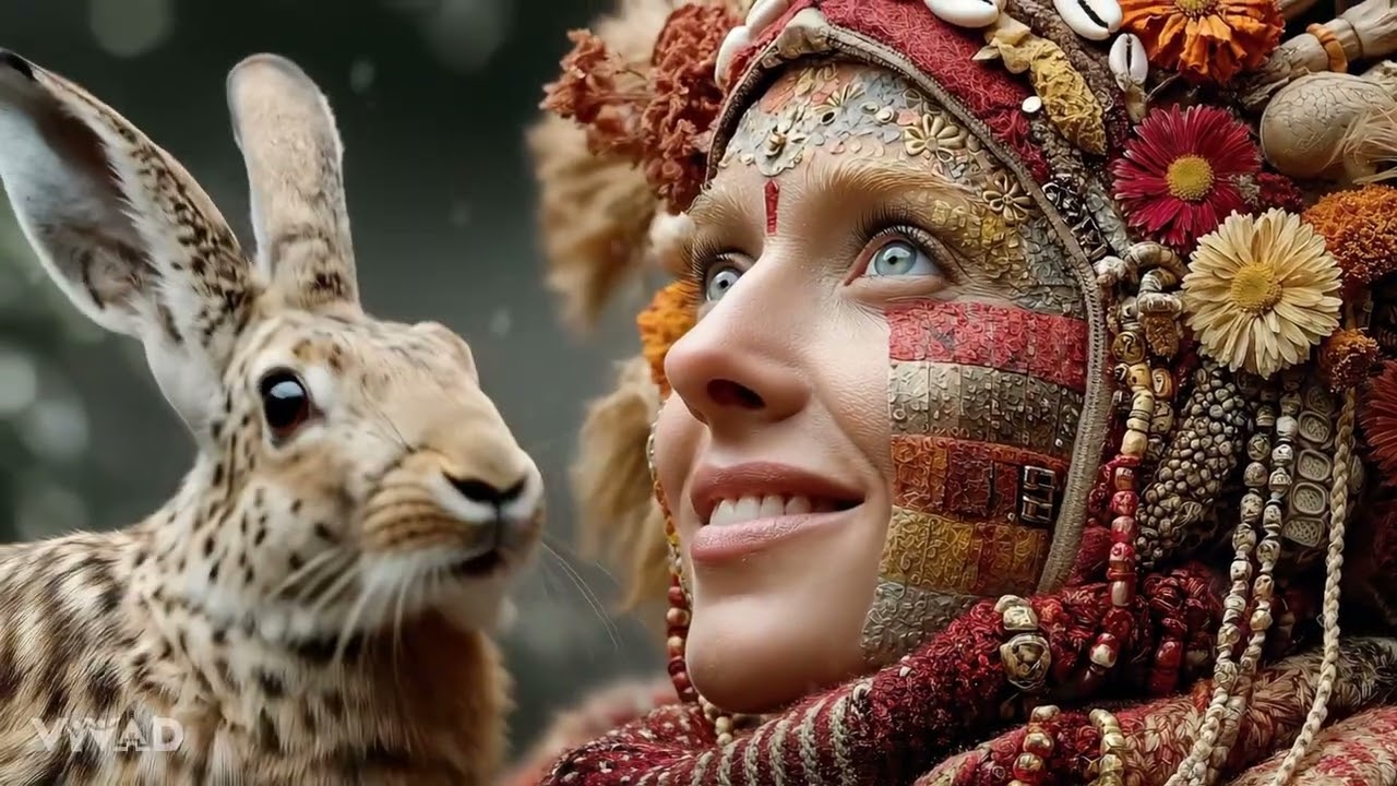 Blooming Forest: An Ethno-Steampunk Journey | Relaxing Music & AI Art