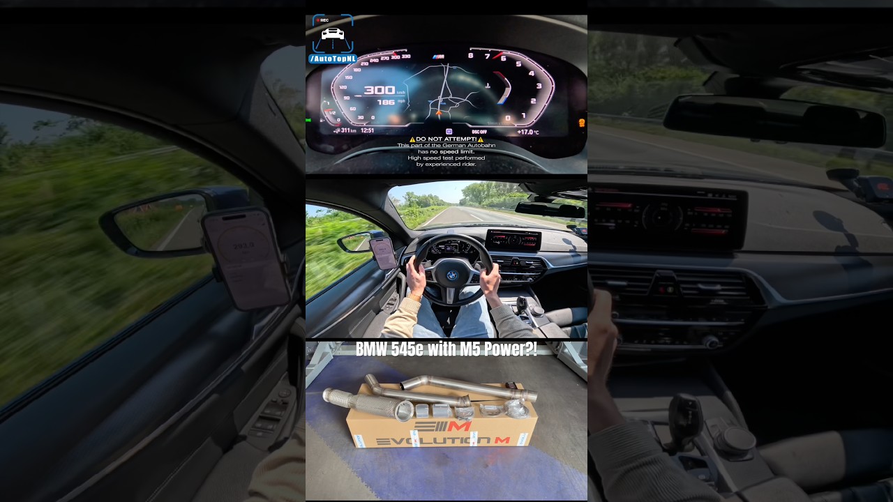 BMW 545e Stage 2 has M5 POWERRR!!