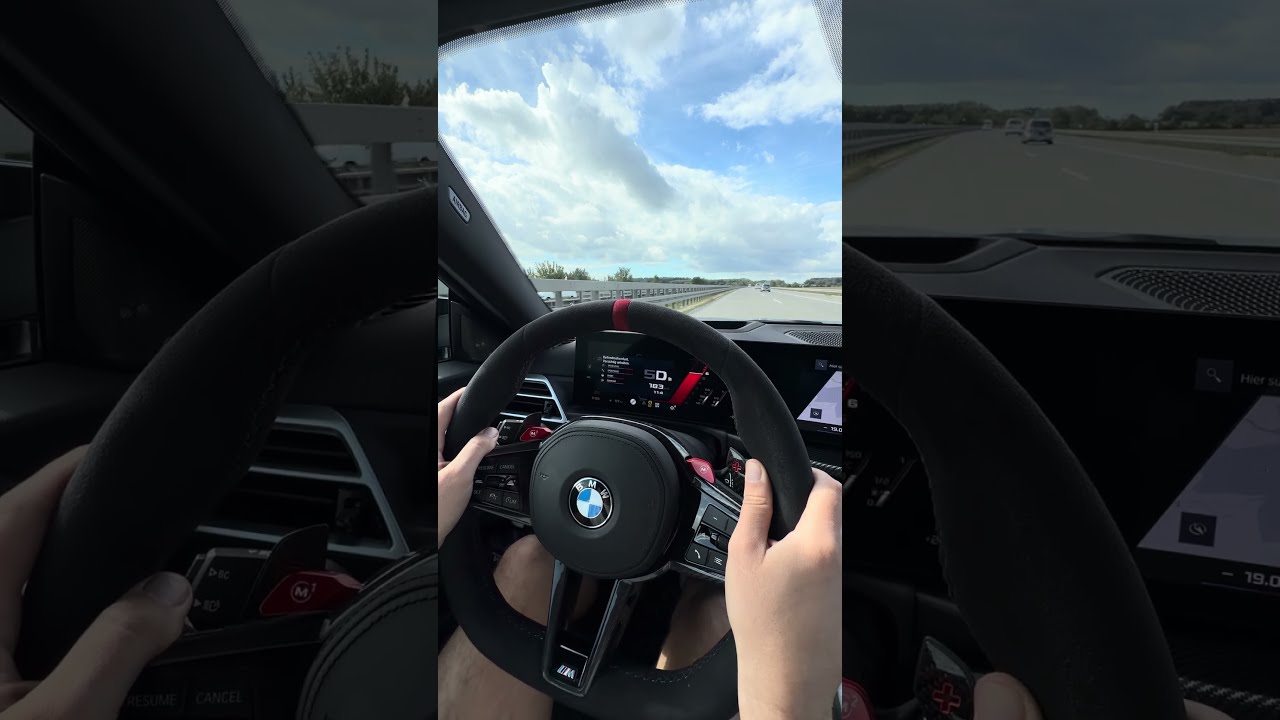 BMW M2 G87 on the AUTOBAHN