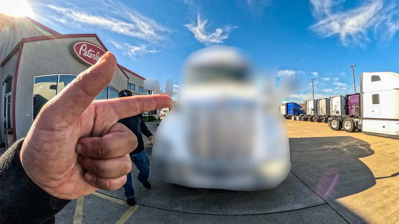 Buying a New Semi Truck 1600 miles across the Country