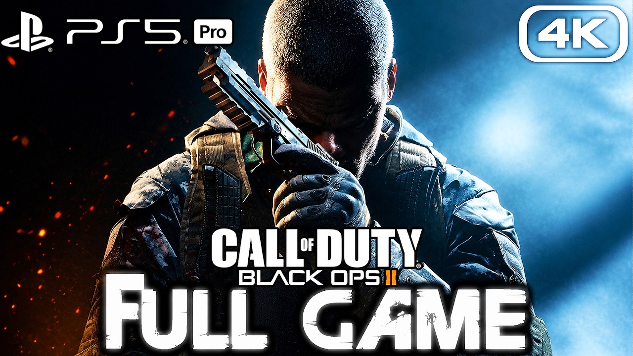 CALL OF DUTY BLACK OPS 2 Gameplay Walkthrough FULL GAME (PS5 PRO 4K 60FPS) No Commentary