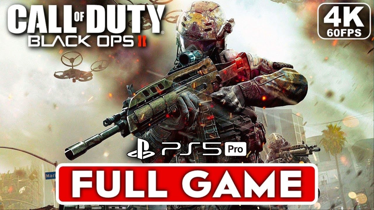 CALL OF DUTY BLACK OPS 2 PS5 Gameplay Walkthrough Campaign FULL GAME [4K 60FPS] - No Commentary