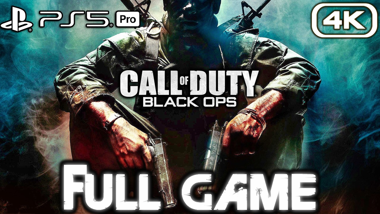CALL OF DUTY BLACK OPS Gameplay Walkthrough FULL GAME (PS5 PRO 4K 60FPS) No Commentary