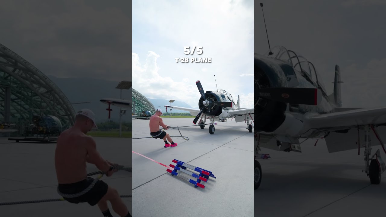 Can A Pro Athlete Pull A Plane? ✈️