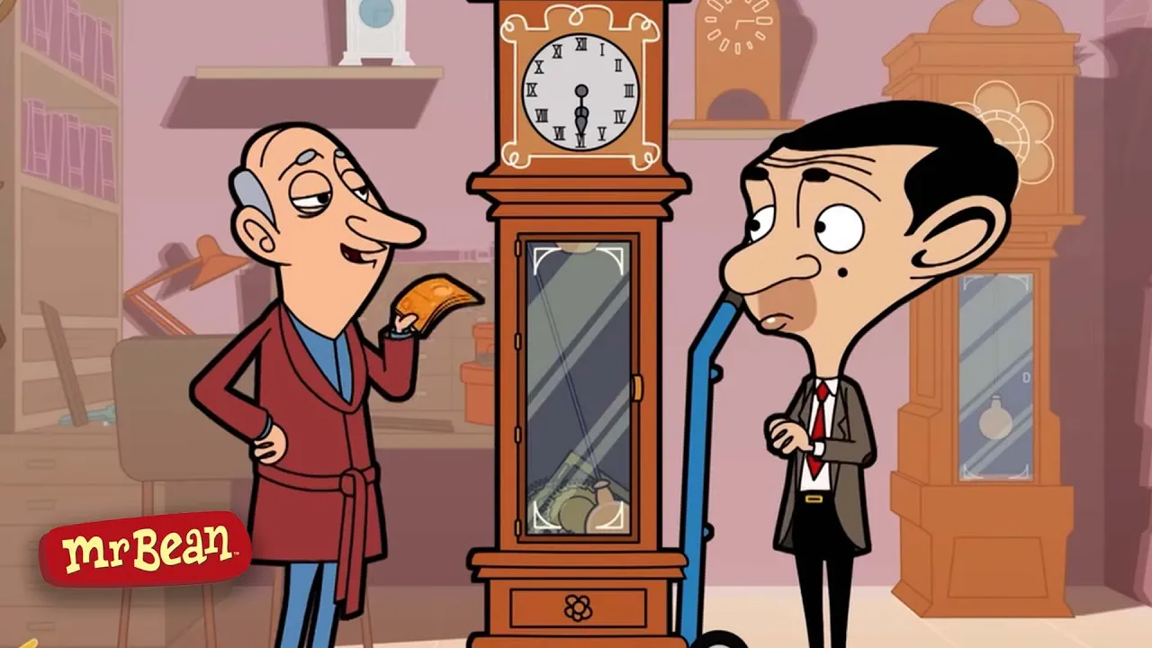 Can Mr Bean Fix Mrs Wicket's Grandfather Clock? | Mr Bean Animated Season 4 | Funny Clips | Mr Bean