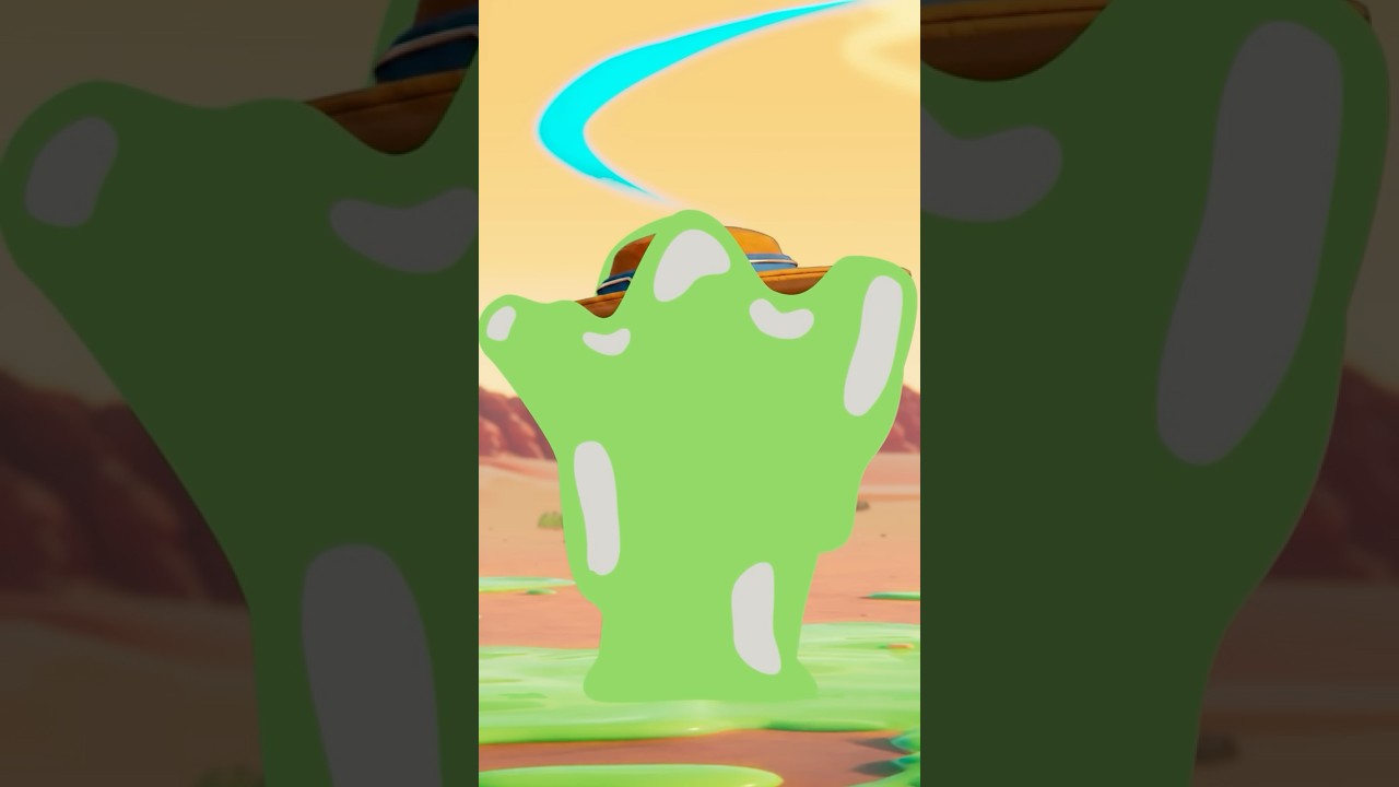 Can you guess who is covered in SLIME?