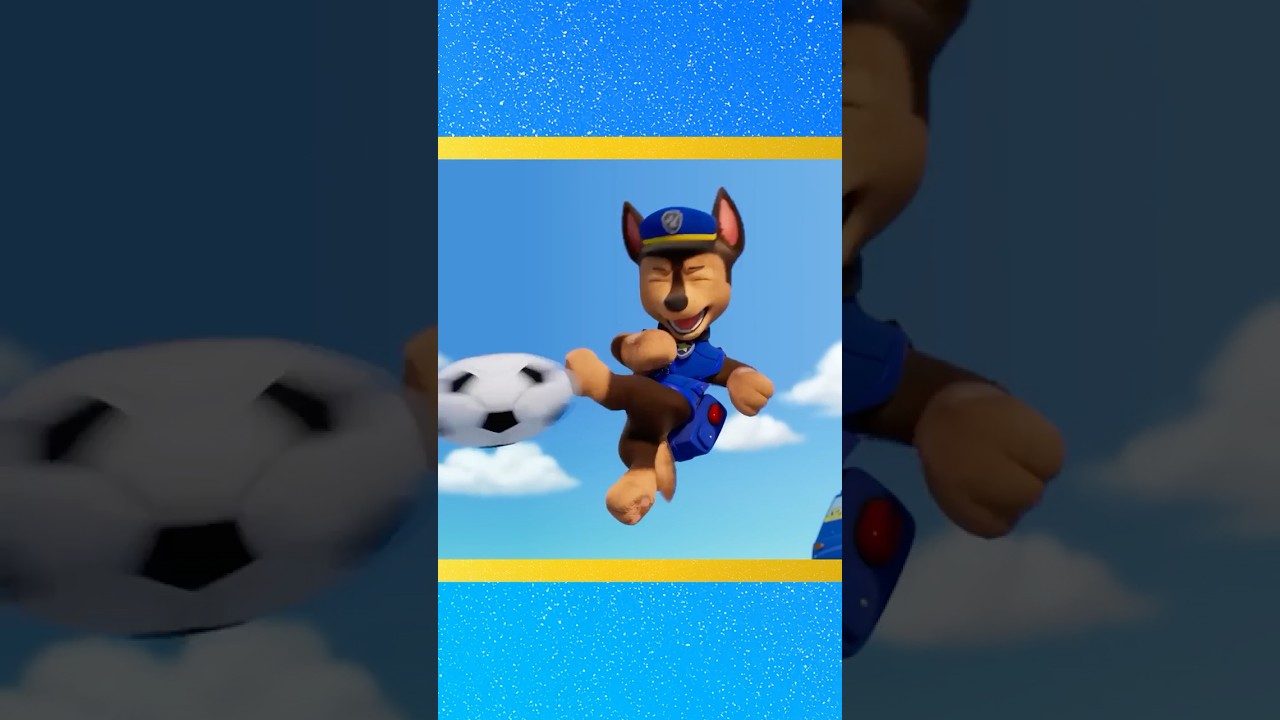 Chase's soccer skills can save the day! ⚽️